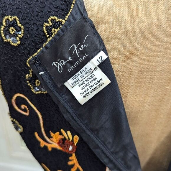 Diane Freis Beaded Shift - Picture 5 of 6